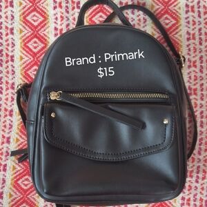 Black handbag/backpack